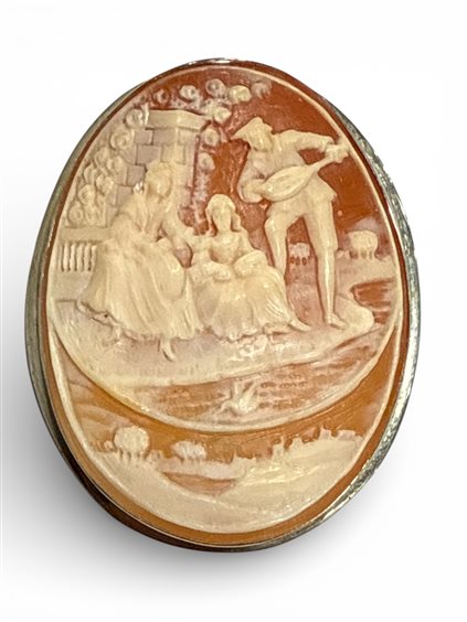 Brosche Mandile 1922 Dame Cammei  in Silber Conchiglia 2MSPCM31 - 2MSPCM31